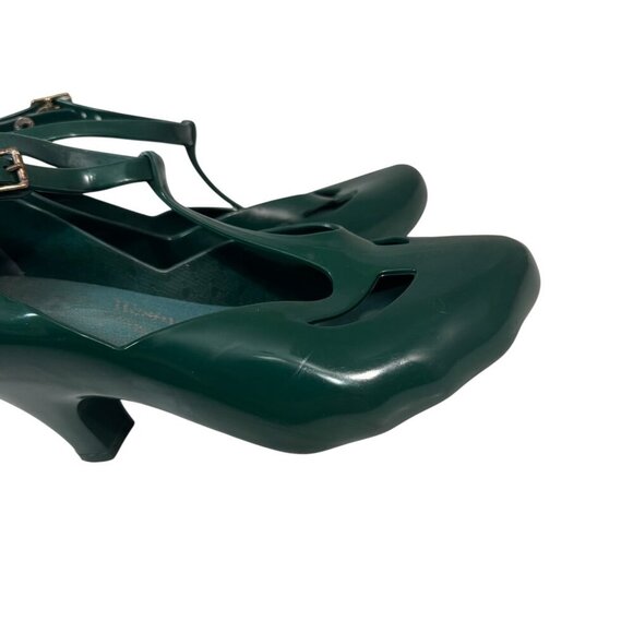 VIVIAN WESTWOOD Anglomania + Melissa Animal Paw T-strap Jelly pumps 9 US - Picture 5 of 7